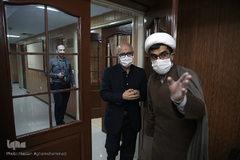 نشست هم اندیشی مقابله با کرونای جامعه قرآنی در مجتمع بیمارستانی امام خمینی(ره)