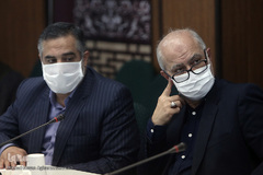 استاد سیدمحسن موسوی‌بلده و استاد احمد ابوالقاسمی، از پیشکسوتان قرآنی