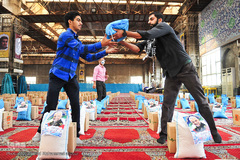 رزمایش مواسات و کمک مومنانه در اهواز