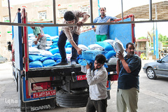 رزمایش مواسات و کمک مومنانه در اهواز