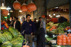 بازار تاریخی تبریز درایام ماه مبارک رمضان