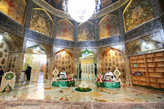 جزءخوانی قاریان نونهالان در حرم مطهر کریمه اهل‌بیت(س)