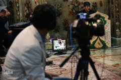 جزءخوانی قاریان نونهالان در حرم مطهر کریمه اهل‌بیت(س)