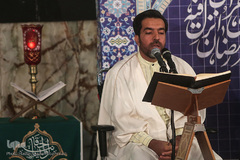 ترتیل خوانی قرآن کریم در حرم سیدالکریم(ع)