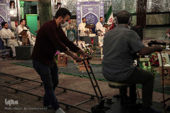 ترتیل خوانی قرآن کریم در حرم سیدالکریم(ع)