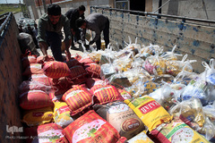 اعزام بسته های حمایتی خیریه آبشار عاطفه ها به مناطق محروم ۱۴استان کشور