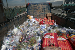 اعزام بسته های حمایتی خیریه آبشار عاطفه ها به مناطق محروم ۱۴استان کشور