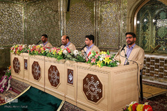 جزء خوانی قرآن کریم در حرم مطهر شاهچراغ (ع)