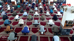 اقامه نماز جمعه در طَرطوس سوریه