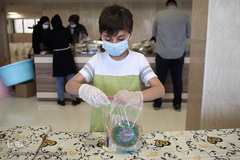 پویش کریمانه خیرین و اعضای داوطلب هم نمک