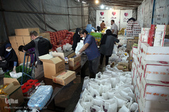 پویش کریمانه خیرین و اعضای داوطلب هم نمک