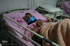 جشن میلاد امام مجتبی (ع) در کنار بیماران کرونایی