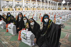 مرحله دوم رزمایش مواسات و همدلی در آذربایجان شرقی