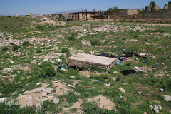 وضعیت نامطلوب قبرستان متروکه منطقه بهار اهر