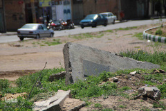 وضعیت نامطلوب قبرستان متروکه منطقه بهار اهر