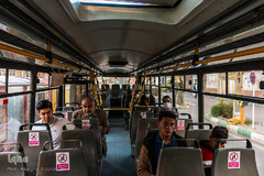 وضعیت خیابان‌ها و بازار در تبریز