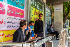 وضعیت خیابان‌ها و بازار در تبریز