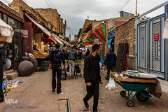 وضعیت خیابان‌ها و بازار در تبریز