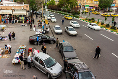 وضعیت خیابان‌ها و بازار در تبریز