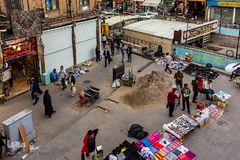 وضعیت خیابان‌ها و بازار در تبریز