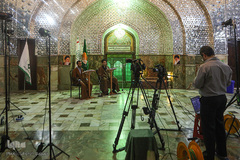 مراسم جز خوانی مجازی در امام زاده ها