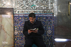 مراسم جز خوانی مجازی در امام زاده ها