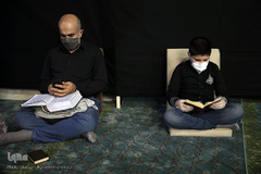 مراسم احیای شب نوزدهم ماه مبارک رمضان در مسجد دانشگاه تهران