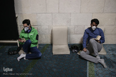 مراسم احیای شب نوزدهم ماه مبارک رمضان در مسجد دانشگاه تهران