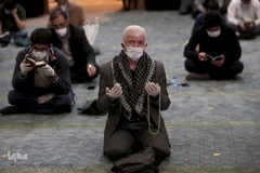 مراسم احیای شب نوزدهم ماه مبارک رمضان در مسجد دانشگاه تهران