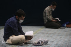 مراسم احیای شب نوزدهم ماه مبارک رمضان در مسجد دانشگاه تهران