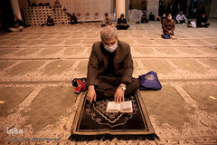 مراسم احیای شب نوزدهم ماه مبارک رمضان در مسجد دانشگاه تهران