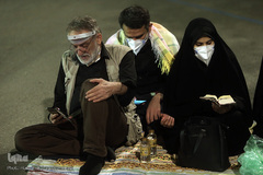 مراسم احیای شب نوزدهم ماه مبارک رمضان در مسجد دانشگاه تهران