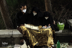 مراسم احیای شب نوزدهم ماه مبارک رمضان در مسجد دانشگاه تهران