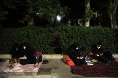 مراسم احیای شب نوزدهم ماه مبارک رمضان در مسجد دانشگاه تهران