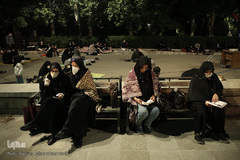 مراسم احیای شب نوزدهم ماه مبارک رمضان در مسجد دانشگاه تهران