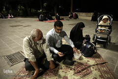 مراسم احیای شب نوزدهم ماه مبارک رمضان در مسجد دانشگاه تهران