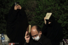 مراسم احیای شب نوزدهم ماه مبارک رمضان در مسجد دانشگاه تهران