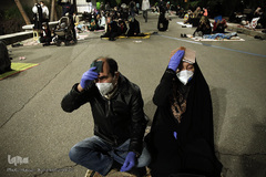 مراسم احیای شب نوزدهم ماه مبارک رمضان در مسجد دانشگاه تهران