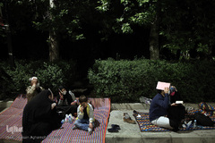 مراسم احیای شب نوزدهم ماه مبارک رمضان در مسجد دانشگاه تهران