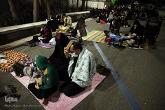 مراسم احیای شب نوزدهم ماه مبارک رمضان در مسجد دانشگاه تهران