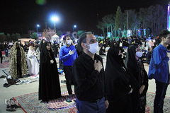 احیای شب نوزدهم ماه مبارک رمضان در امامزاده سید جعفر محمد(ع ) یزد