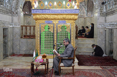 مراسم شب قدر در آستان امامزاده سید حمزه(ع) تبریز