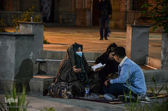 مراسم شب قدر در آستان امامزاده سید حمزه(ع) تبریز