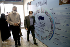 بازدید طاهر موهبتی، مدیرعامل سازمان بیمه سلامت ایران از ایکنا