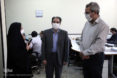 بازدید طاهر موهبتی، مدیرعامل سازمان بیمه سلامت ایران از ایکنا