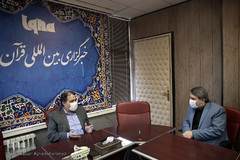 بازدید طاهر موهبتی، مدیرعامل سازمان بیمه سلامت ایران از ایکنا