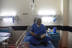 احیای شب نوزدهم ماه رمضان در بیمارستان شفاء سمنان