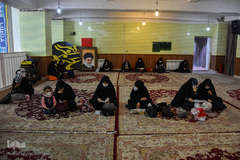 مراسم شب قدر در گلزار شهدای وادی رحمت تبریز