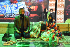 مراسم شب قدر در گلزار شهدای وادی رحمت تبریز