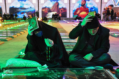 مراسم شب قدر در گلزار شهدای وادی رحمت تبریز